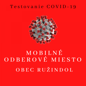 Online rezervačný formulár - testovanie COVID-19 1